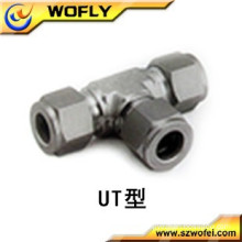 Best Selling Union tee stainless steel tube fitting 316ss3/8t